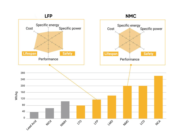 Why do we choose LiFePO4 among many lithium batteries?